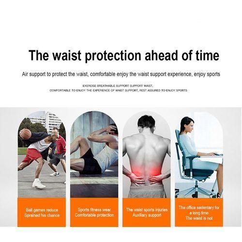 product_image_name-Jinga-Ceinture lombaire arrière sport taille soutien ceinture lombo-sacrée hommes dos orthèse ceinture Protection colonne vertébrale soutien (Taille M)-7