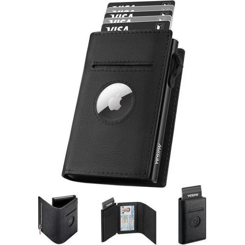 product_image_name-Fashion-Portefeuille à Airtag pour homme, fin, avec compartiment à monnaie, protection RFID-1