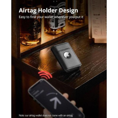product_image_name-Fashion-Portefeuille à Airtag pour homme, fin, avec compartiment à monnaie, protection RFID-4