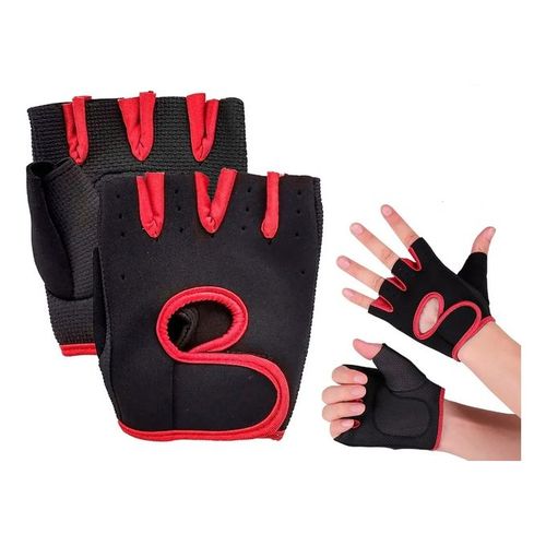 Gants Demi-Doigts Pour Enfants Gants De Sport En Polyester De 12 Cm De