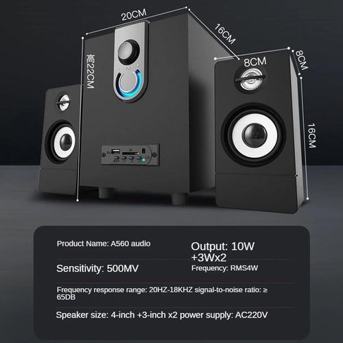 product_image_name-Generic-Enceintes multimédia 2.1 en bois pour ordinateur, caisson de basses USB, enceintes Bluetooth-7