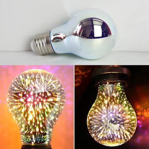 Generic E27 LED Ampoule 3D Ambiance Décoration éblouissante Lampe à Bulles  - Prix pas cher