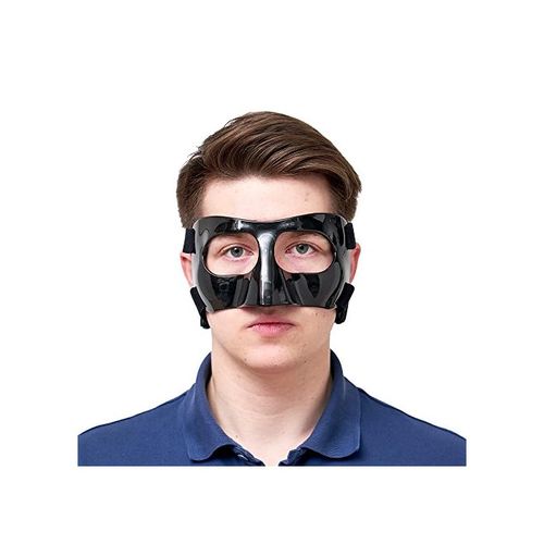 Cima Protège-nez, protection faciale contre les blessures par impact sur le  nez et le visage, taille unique pour le basket-ball, le football, le rugby,  tous les sports, transparent - Prix pas cher