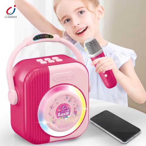 product_image_name-Generic-Jouet musical club KARAOKE pour Enfants avec Lumières LED – Sons Amusants & Éveil Éducatif – Cadeau Idéal-3