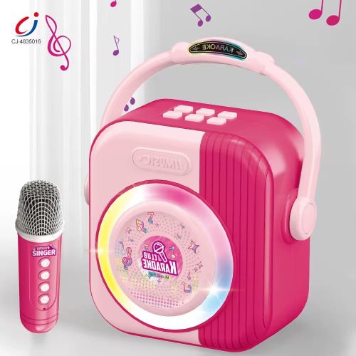 product_image_name-Generic-Jouet musical club KARAOKE pour Enfants avec Lumières LED – Sons Amusants & Éveil Éducatif – Cadeau Idéal-4