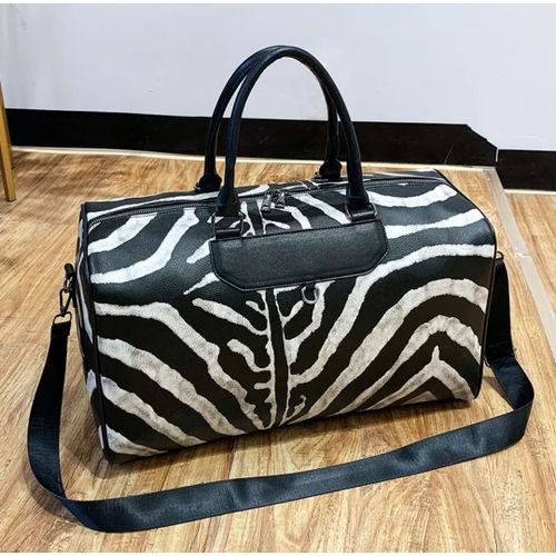 Generic Sac en cuir PU a Motif Zebre petit sac de Voyage Fourre Tout Prix pas cher Jumia SN
