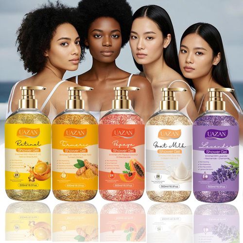 product_image_name-Generic-UAZAN - Gel Douche Clarifiant au Curcuma (500ml) - Enrichi en Vitamine C & Acide Kojique-6