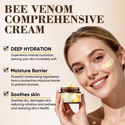 product_image_name-Generic-Crème de Soin Complète au Venin d'Abeille – Hydratation Profonde et Réparatrice – Formule Douce et Efficace pour Tout Type de Peau – 60g-5