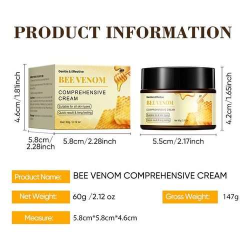 product_image_name-Generic-Crème de Soin Complète au Venin d'Abeille – Hydratation Profonde et Réparatrice – Formule Douce et Efficace pour Tout Type de Peau – 60g-6