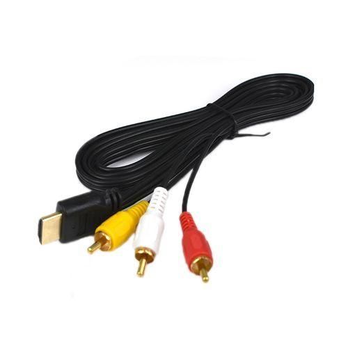 product_image_name-Generic-Câble vidéo audio HDMI TO AV / 3RCA TV HDMI à AV / 3RCA-2