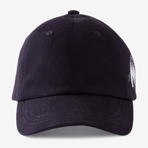 product_image_name-Domyos-Casquette W100 Fille Gym Enfant Noir Imprimé-4