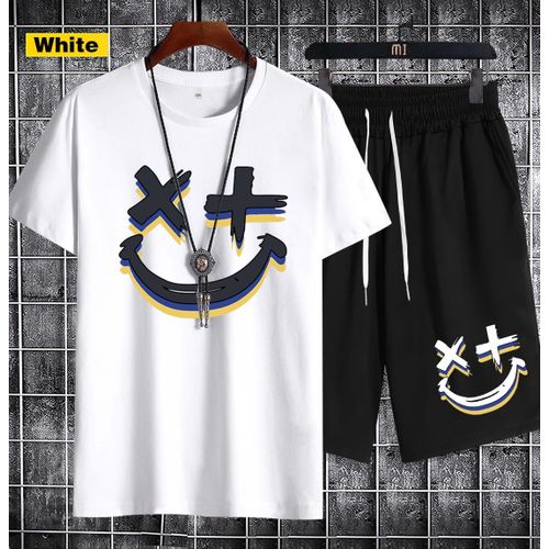 Yixin 2 pieces Short sleeved T shirt set top pants1201 1 Prix pas cher Jumia SN
