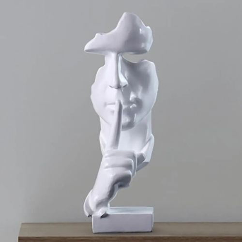 Décoration de sculpture de bureau simple, modèle de statue