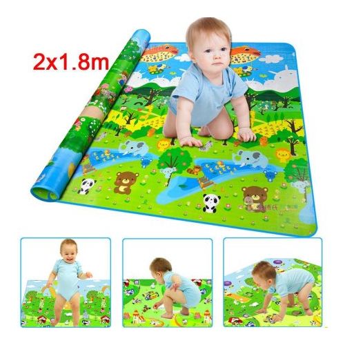 Generic Grand tapis de jeu, tapis infantile enfants Bebe tapis de