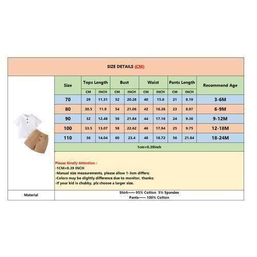 product_image_name-Catpapa-Ensemble De Vêtements D'été En Coton Uni Pour Bébé Garçon De 3 à 24 Mois-5