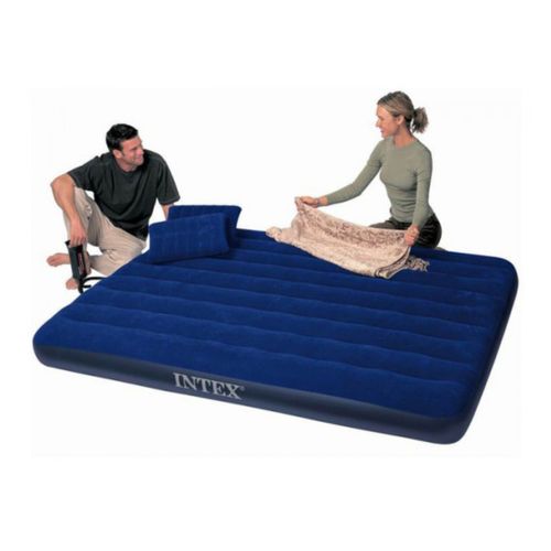 Matelas gonflable intex Suprême pour 2 personnes - lit gonflable gonfleur  intégré 2 places Design double matelas