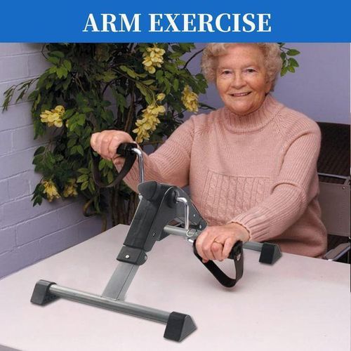 product_image_name-Generic-Mini vélo d’appartement pliable avec écran LCD – appareil multifonction pour entraînement à domicile ou au bureau-3