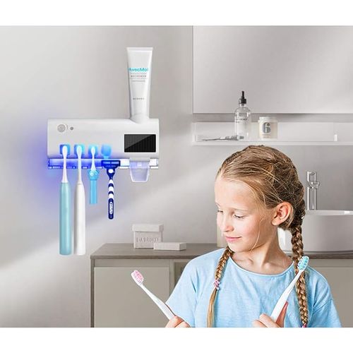 product_image_name-Generic-Stérilisateur De Brosss + 4 brosse à dents  + pate dentifrice-2