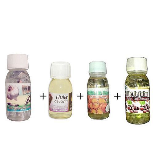 product_image_name-Generic-Gamme 4 Huiles Repousse Cheveux - Ail, Ricin, Coco, Jojoba) 30 ml-1
