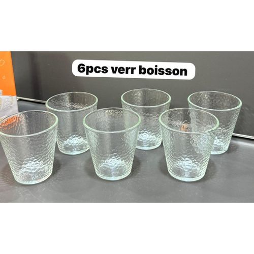 product_image_name-Generic-Lot de 6 Verres boisson blanc-1