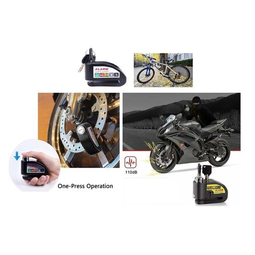 alarme Motorcycle Scooter moto anti- système d'alarme de