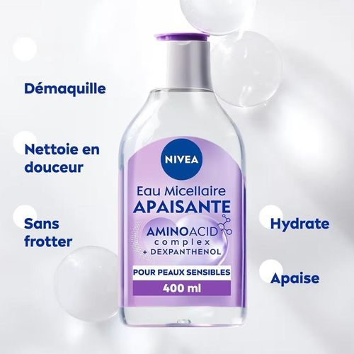 product_image_name-NIVEA-Démaquillant Eau Micellaire Apaisante (Peaux Sensibles) – 400 ml-2