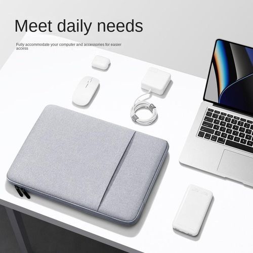 product_image_name-Generic-Housse pour ordinateur portable - 14 pouces - Gris-2