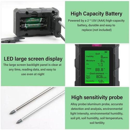 product_image_name-Generic-Détecteur de sol 6 en 1 : pH, humidité, lumière du soleil, humidité ambiante, fertilité, température-3