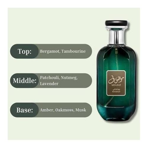 product_image_name-Generic-Eau de parfum - MOUSUF Ramadi – Emiratie Ard Al Zaafaran – Mixte – 100 ML-2