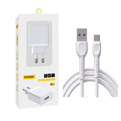 Generic Chargeur USB Rapide Adaptateur + Câble Type C 2A - Prix