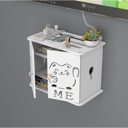 product_image_name-Generic-Etagère Murale-Compatible - DVD/Décodeur/Lecteur-Blanc-34CM-5