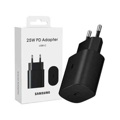 Samsung Chargeur 25W USB-C PD Adaptateur Samsung à Charge Rapide