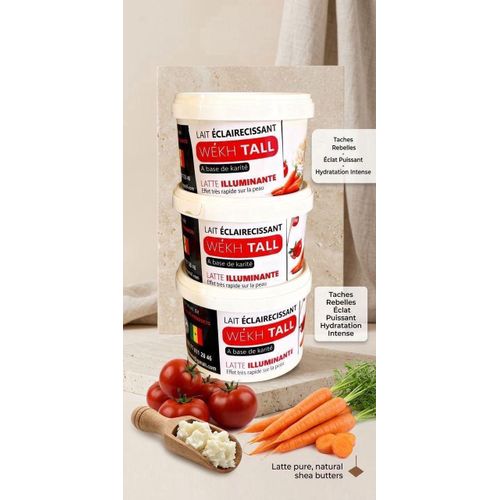 product_image_name-Generic-Lait Corporel Revitalisant aux Extraits de Carotte & Tomate - Wekh Tall éclaircissant- Fabira Organic Products 500gr-1