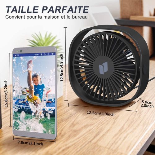 product_image_name-Unbrand-Mini Usb ventilateur Portable Rechargeable 3 Vitesses Ideal pour bureau, Voyage-3