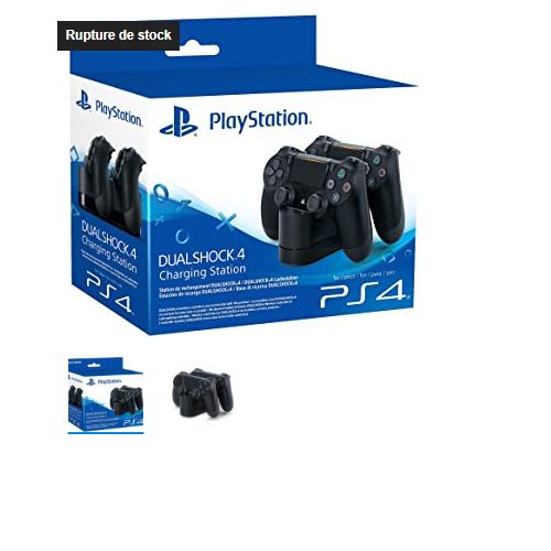 Station de charge PlayStation 4 - Chargeur de manette PS4