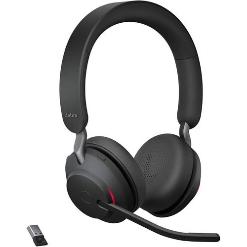 product_image_name-Jabra-Evolve2 65 Casque PC Sans Fil - Casque Audio Certifié UC avec Annulation du Bruit et Batterie Longue Durée - Adaptateur Bluetooth USB-A-1