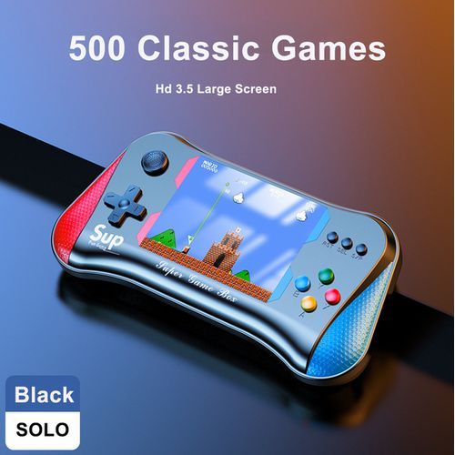 Mini console de jeux portable 500 jeux pour enfants 1 à 2 joueurs