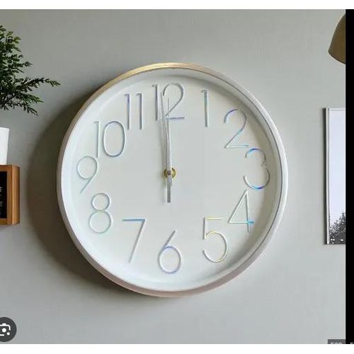 product_image_name-Generic-Horloge Murale - blanc -1