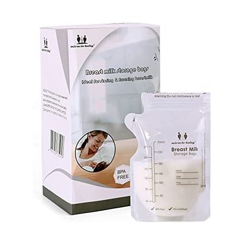 NCVI-Sacs de stockage de lait maternel, sacs de congélation de lait de  200ml pour l
