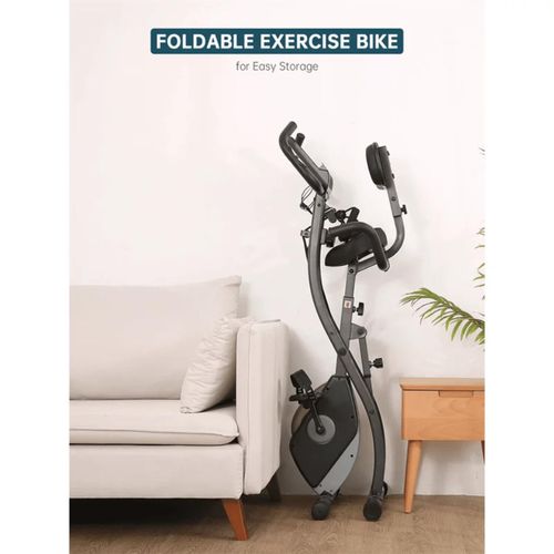 product_image_name-Generic-Vélo d’Appartement Pliable avec Écran LCD Multifonction – Fitness à Domicile-1