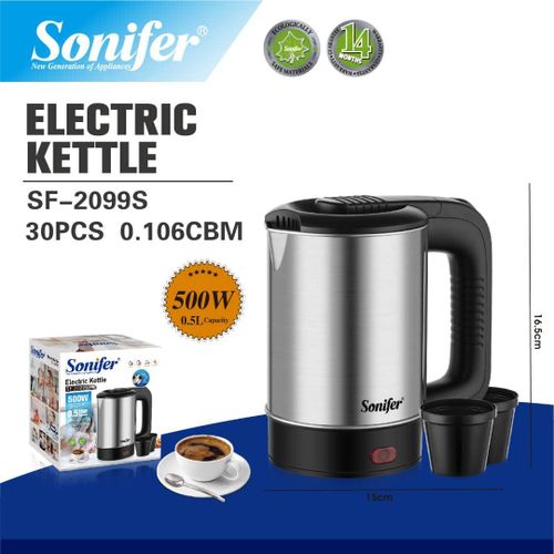 product_image_name-Sonifer-Bouilloire électrique de voyage miniature - 0,5 L, acier inoxydable, 500 W, portable-1