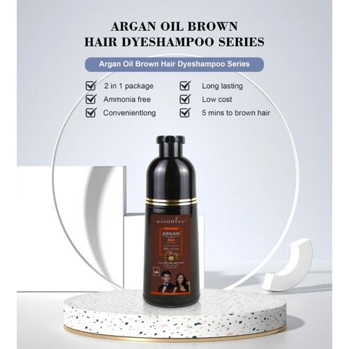 product_image_name-Generic-Keratin Queen – Argan Speedy Hair Color Shampoo (Natural Black)-2