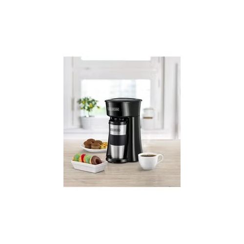 Black & Decker Cafetière avec tasse de voyage - 360,0 ml - 650,0 W