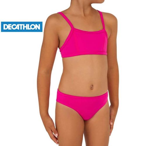 maillot de bain 1 pièce 100 rose PEONY - Decathlon Cote d'Ivoire