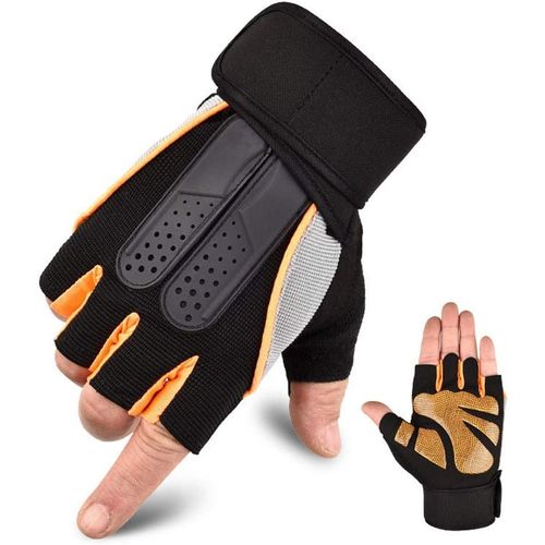 Gants d'haltérophilie pour entraînement fitness gym pour homme ou