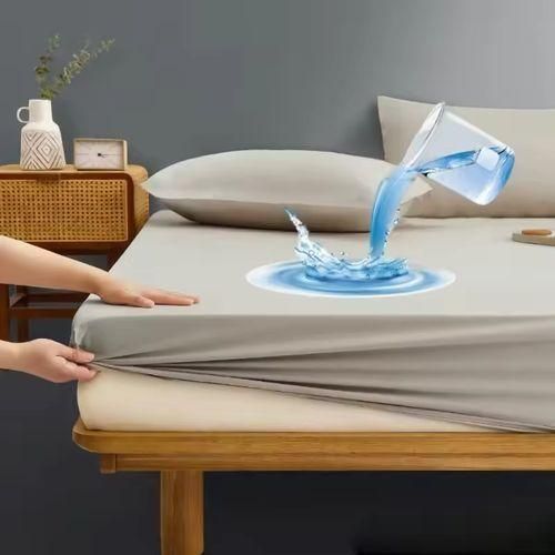 product_image_name-Generic-Drap De Lit Imperméable, Lavable Et Lavable En Machine, 180*200cm (hors Taie D'oreiller) - Kaki-1