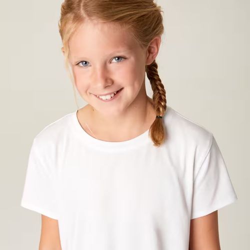Domyos T shirt Pour Fille Coton Blanc Prix pas cher Jumia SN