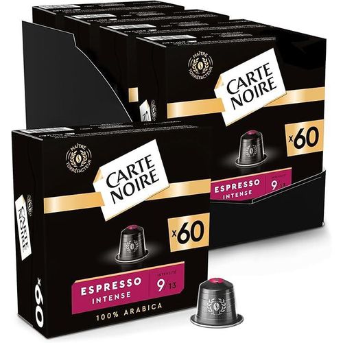 product_image_name-Carte Noire-60 Capsules de Café Espresso Intense N°9 Compatibles Nespresso® - Café 100% Arabica -1