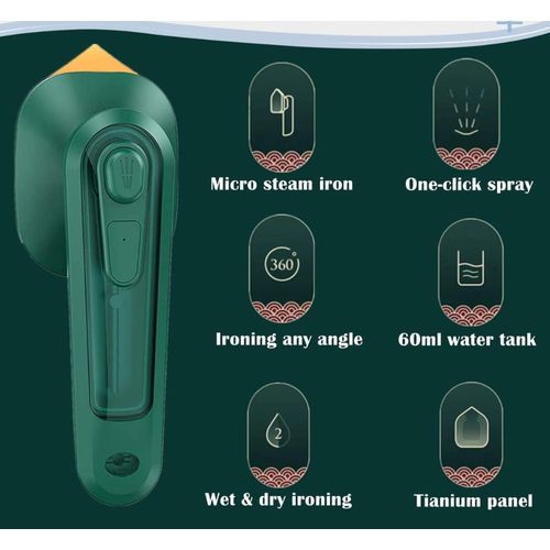 product_image_name-Generic-Mini fer à repasser portatif vapeur pour usage domestique-6