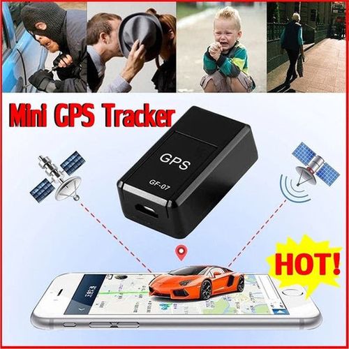 Mini GPS Voiture GF 07 Noir A Bas Prix - SpaceNet Tunisie